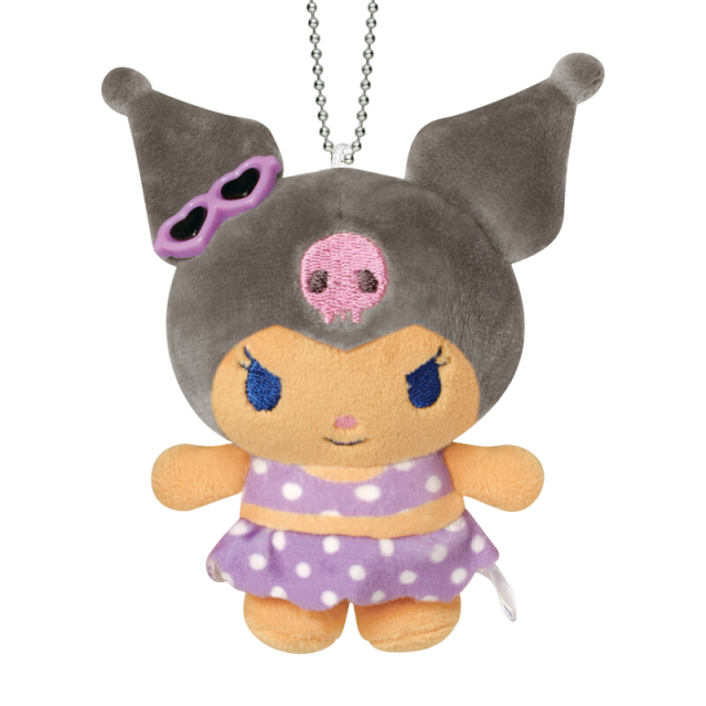 (Pre-order) Sanrio | 曬黑 x 夜間泳池派對吊飾
