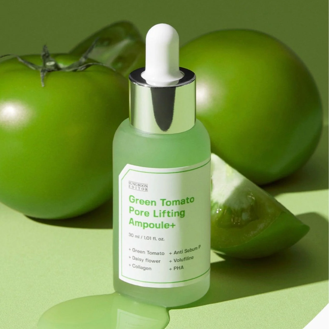 SUNGBOON EDITOR | Green Tomato Pore Lifting Ampoule+ 綠色番茄毛孔提升安瓶 30ml