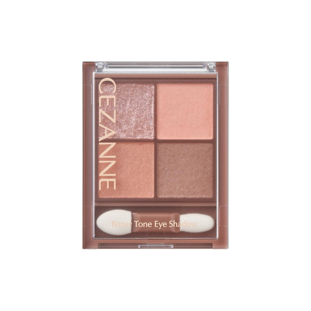 CEZANNE | Bitter Tone Eye Shadow 唯美純色眼影盤(苦調棕系列)