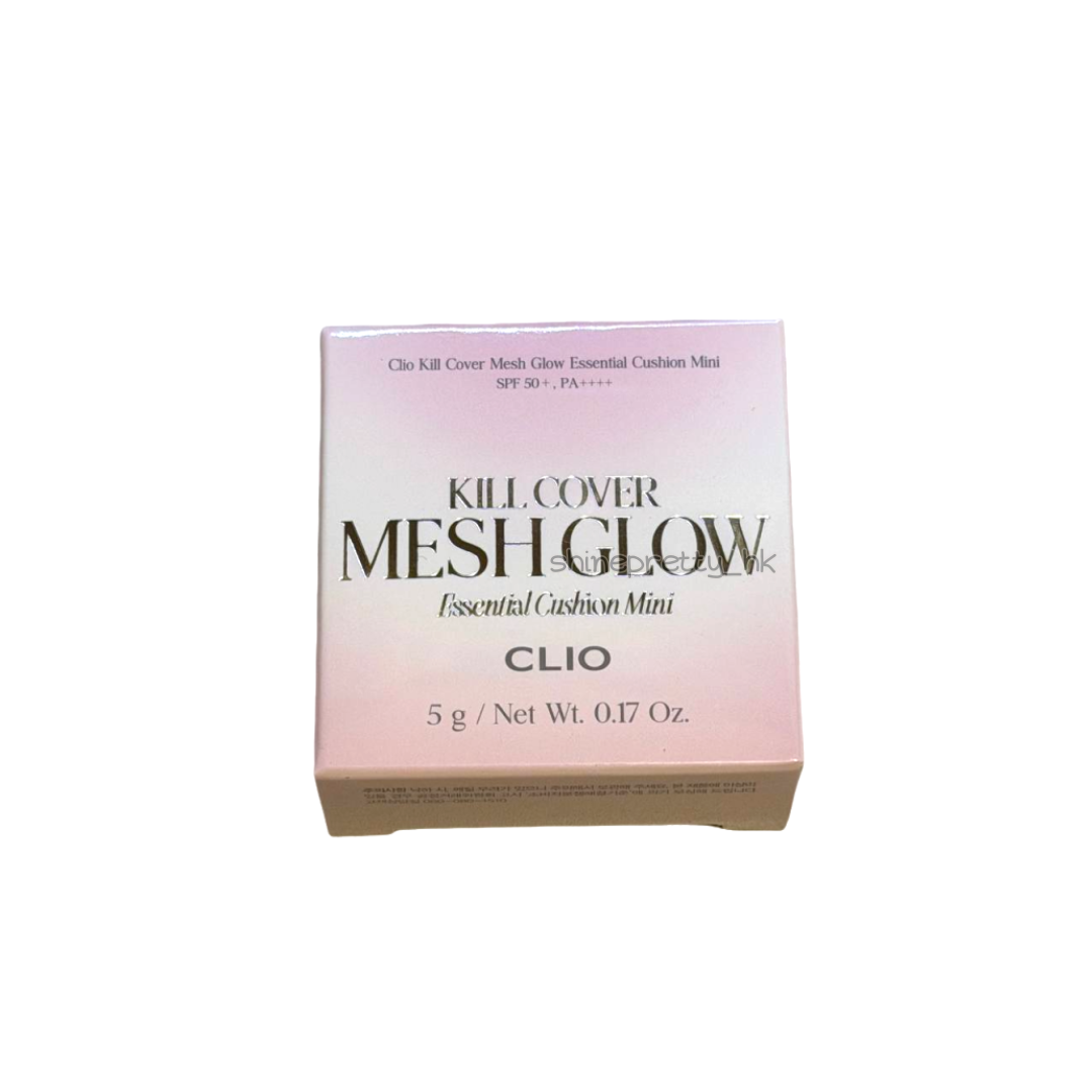 CLIO | Kill Cover Mesh Glow Essential Cushion Mini 魔力極緻水光網格氣墊粉底 (迷你裝) - Shinepretty_hk
