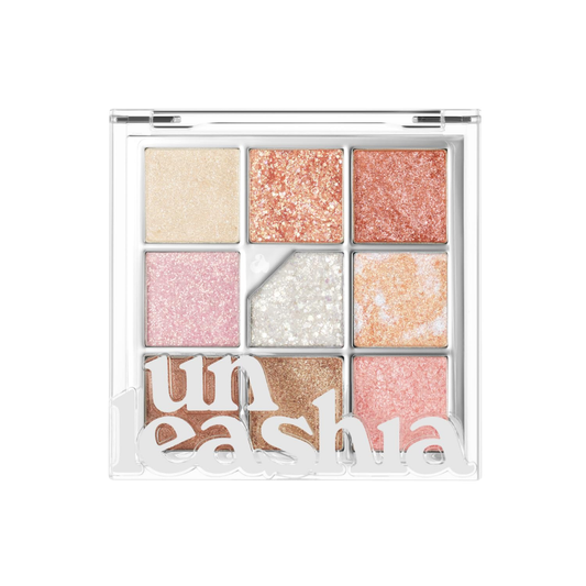{網店售罄 ; 葵廣格仔有現貨} UNLEASHIA | Glitterpedia Eye Palette