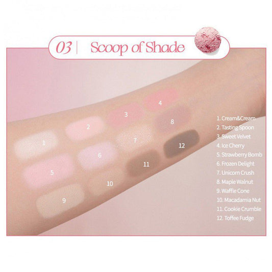 CLIO | Shade & Shadow Palette Sweet Pleasure Edition #3 Scoop of Shade