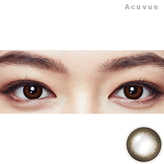 Acuvue|Define 閃鑽銅 Radiant Chic 日拋彩色隱形眼鏡|30片
