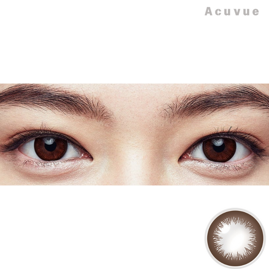 Acuvue|Define 動人啡 Vivid Style 日拋彩色隱形眼鏡|30片