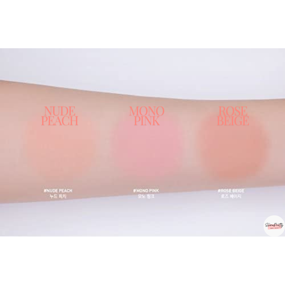 3CE | Mood Recipe Face Blush 柔霧單色胭脂