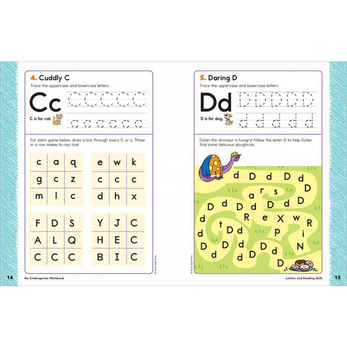 My Kindergarten Workbook: 101 Fun English Exercises