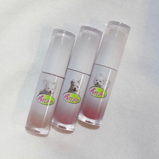 peripera | Ink Mood Glowy Tint Set Maltese Special Edition water-glossy lip glaze (comes with mobile phone holder)