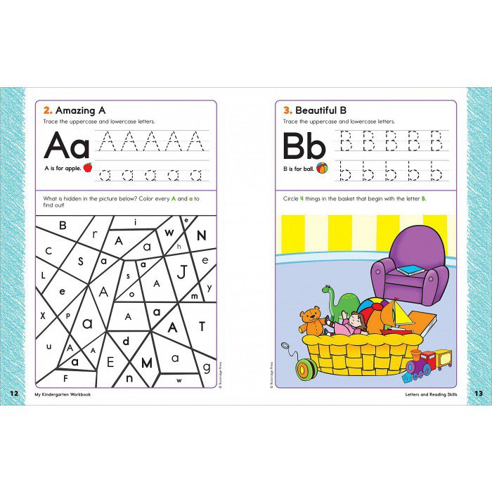 My Kindergarten Workbook: 101 Fun English Exercises