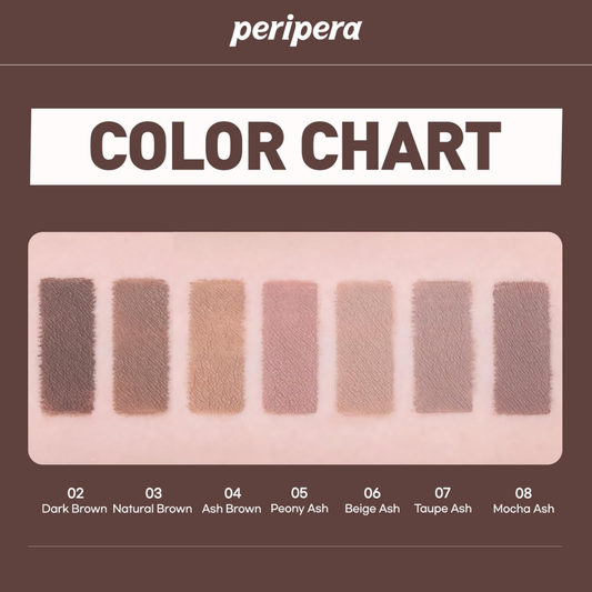 peripera | Speedy Skinny Brow Mascara 自然流暢纖細防水染眉膏 - Shinepretty_hk