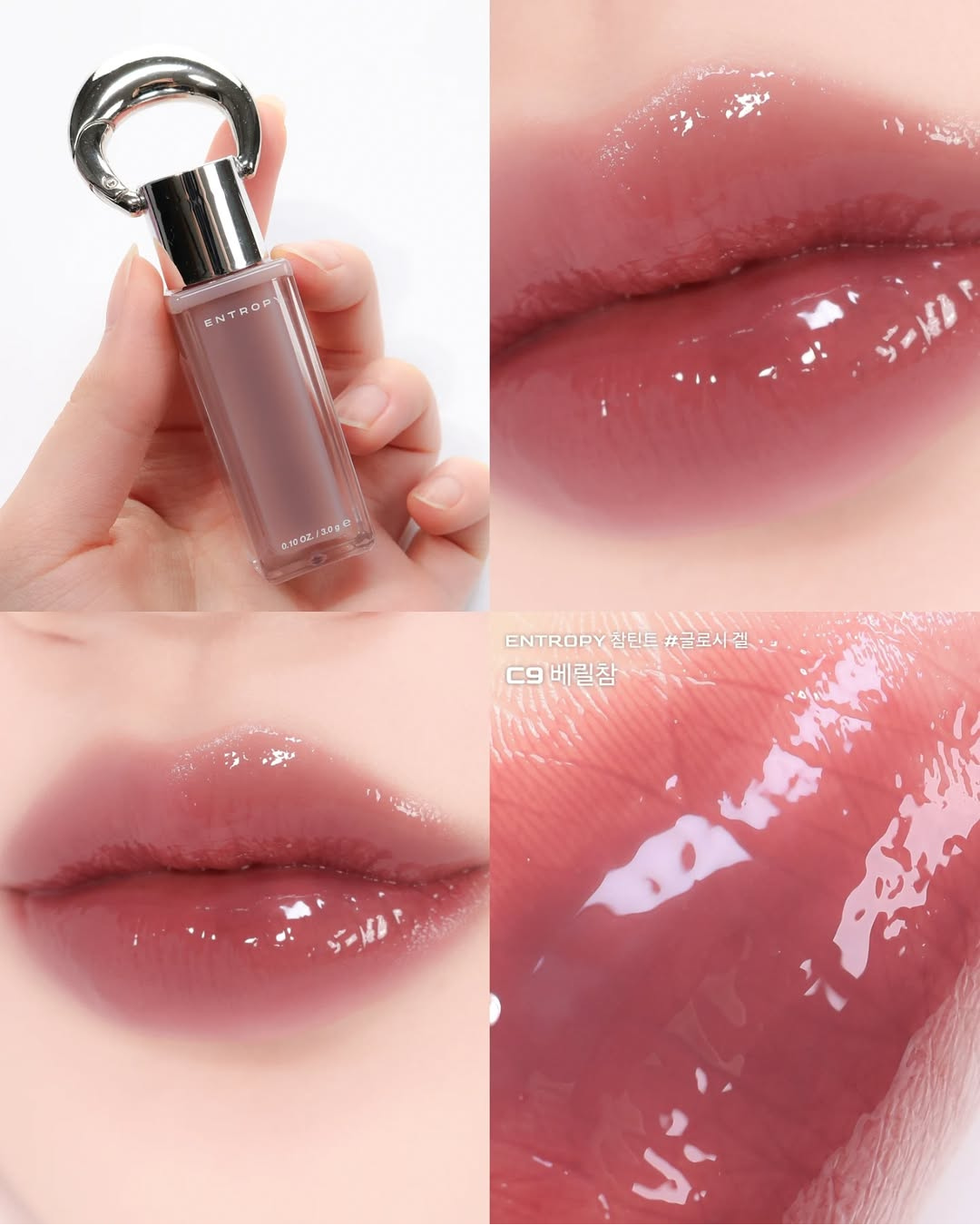 (Pre-order / In-transit) ENTROPY | Charm Tint Glossy Gel 魅力光澤唇釉