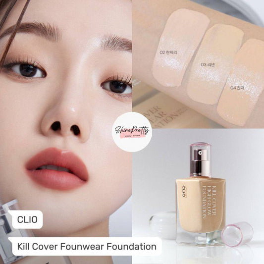 (代購-預訂) CLIO | Kill Cover High Glow Foundation