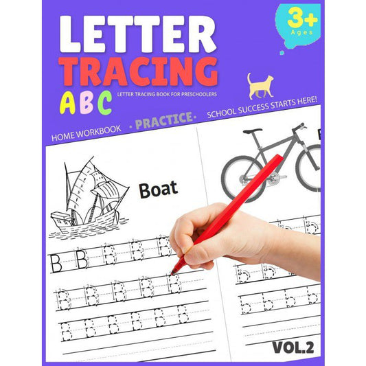 Letter Tracing Book for Preschoolers
