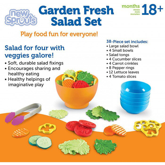 Learning Resources | Garden Fresh Salad Set