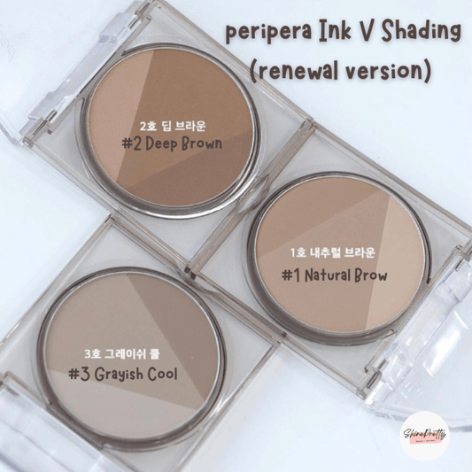 peripera | Ink V Shading [升級版]三色修容盤