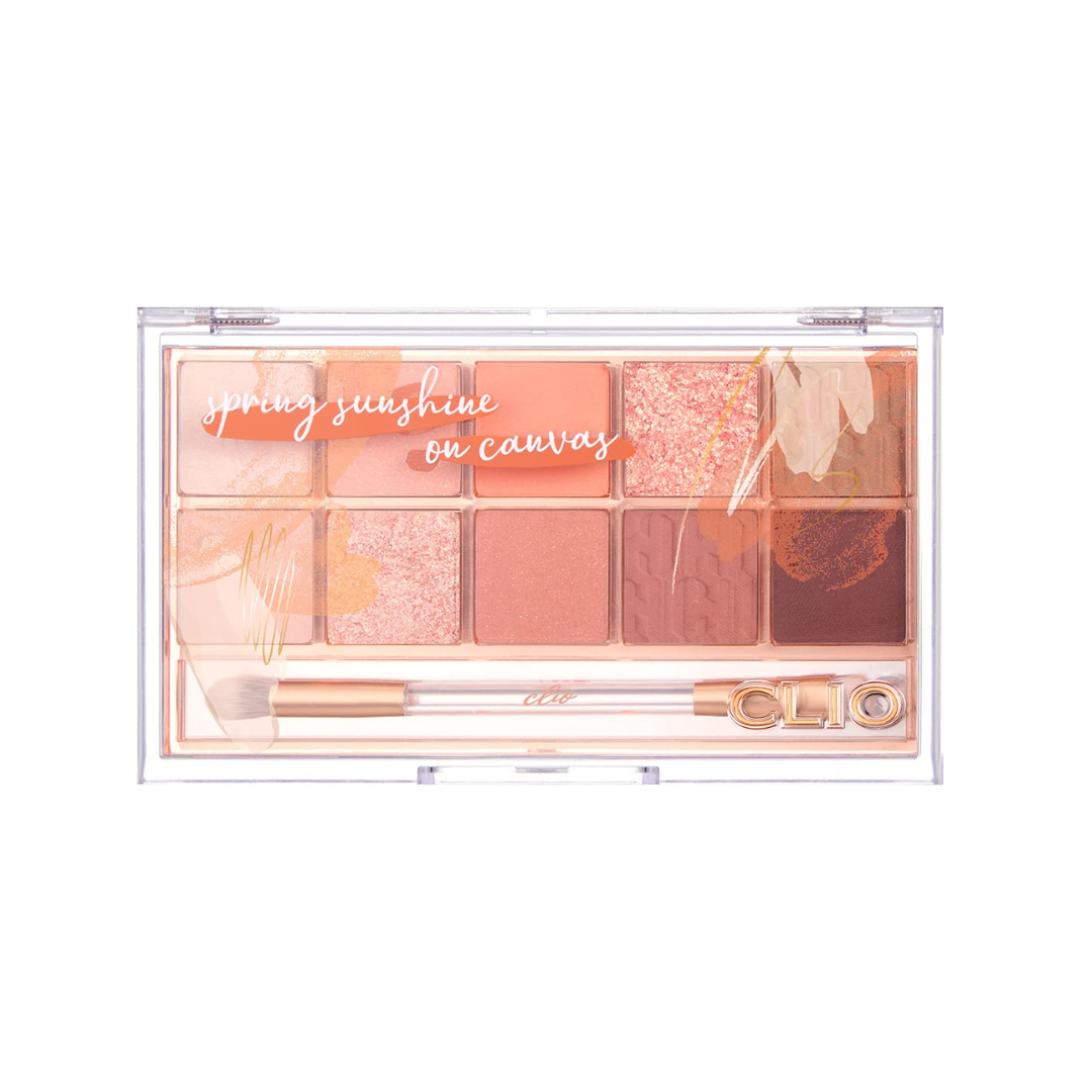 CLIO | Pro Eye Palette 10色眼影組合 #15 Spring Sunshine On Canvas