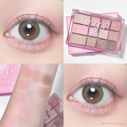 CLIO | Shade & Shadow Palette Sweet Pleasure Edition #3 Scoop of Shade