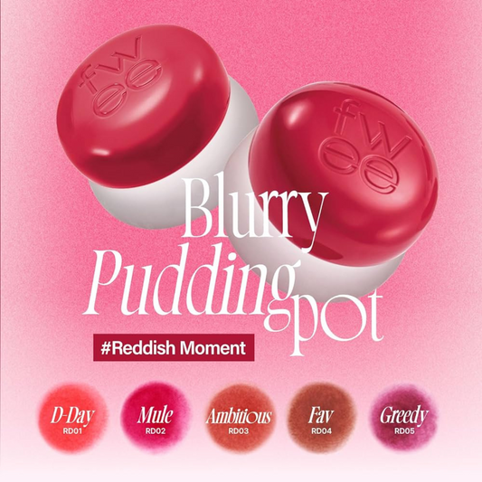 fwee | Lip&Cheek Blurry Pudding Pot 唇頰兩用膏