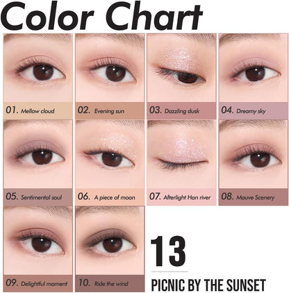 CLIO | Pro Eye Palette 10色眼影組合 #13 Picnic by the Sunset