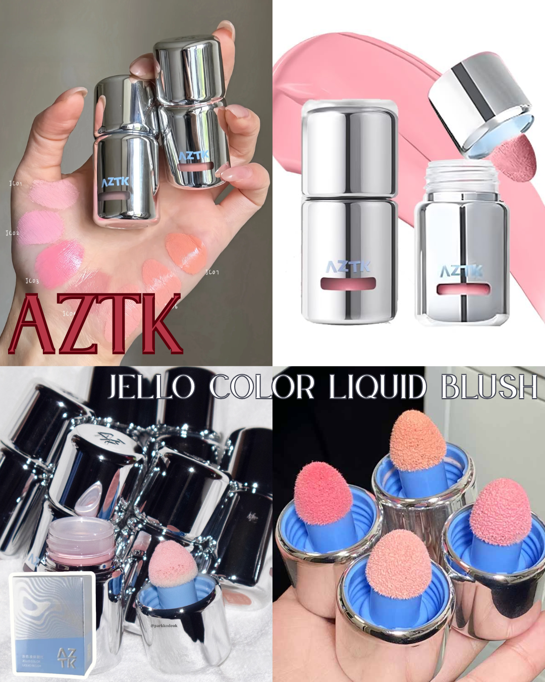 AZTK | Jello Color Liquid Blush  Shinepretty_hk