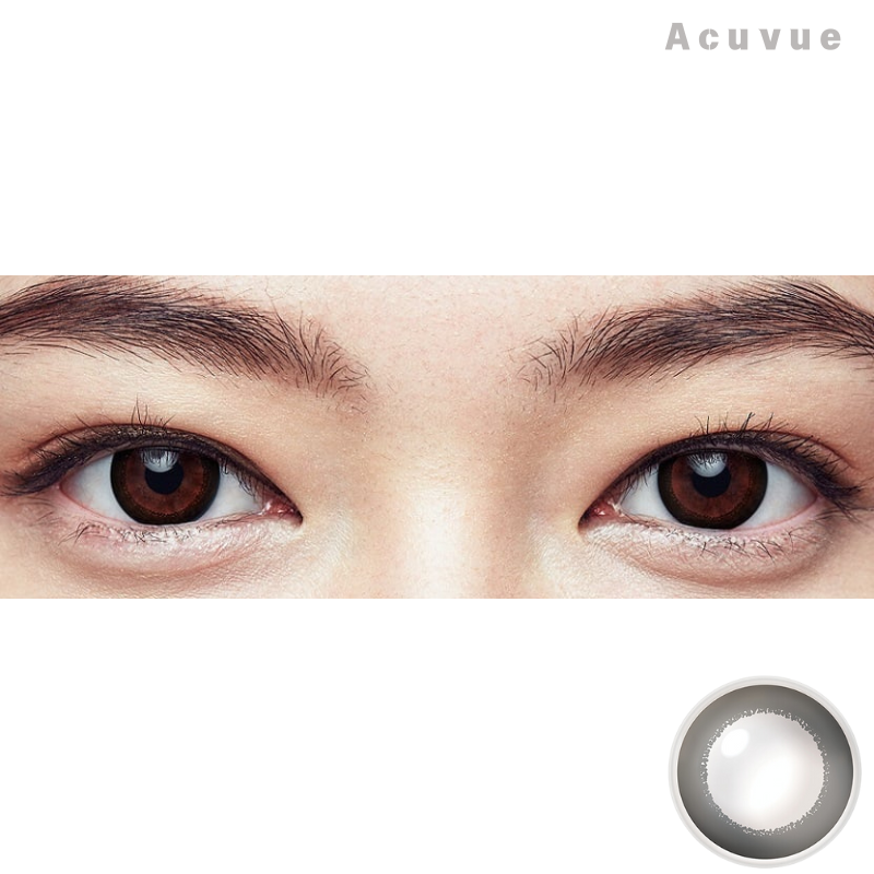 Acuvue｜Define 亮麗黑 Accent Style 日拋彩色隱形眼鏡｜30片  Shinepretty_hk