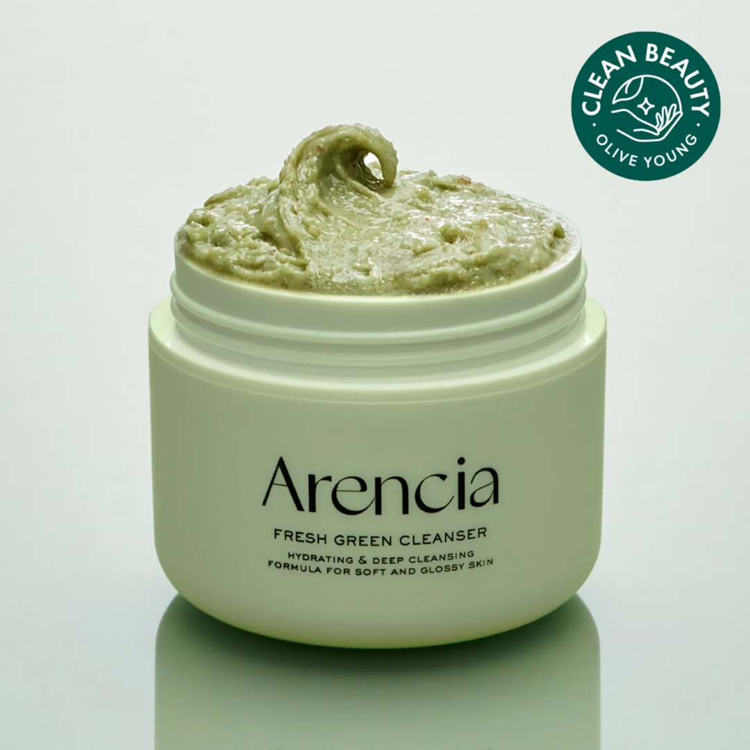 Arencia | Fresh Green Rice Mochi Cleanser 綠色年糕保濕潔面霜 120g - Shinepretty_hk