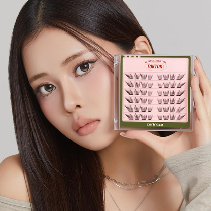 現貨#1, 7 | 預訂#2, 5, 8, 12, 13 || CORINGCO | Toktok-Hara No Glue Eyelash 免膠水假睫毛 - Shinepretty_hk