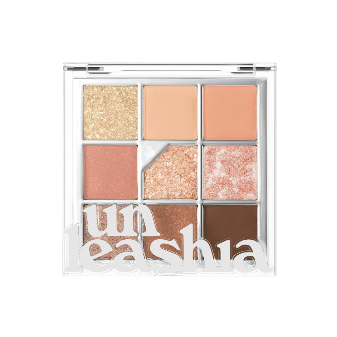 {網店售罄 ; 葵廣格仔有現貨} UNLEASHIA | Glitterpedia Eye Palette - Shinepretty_hk