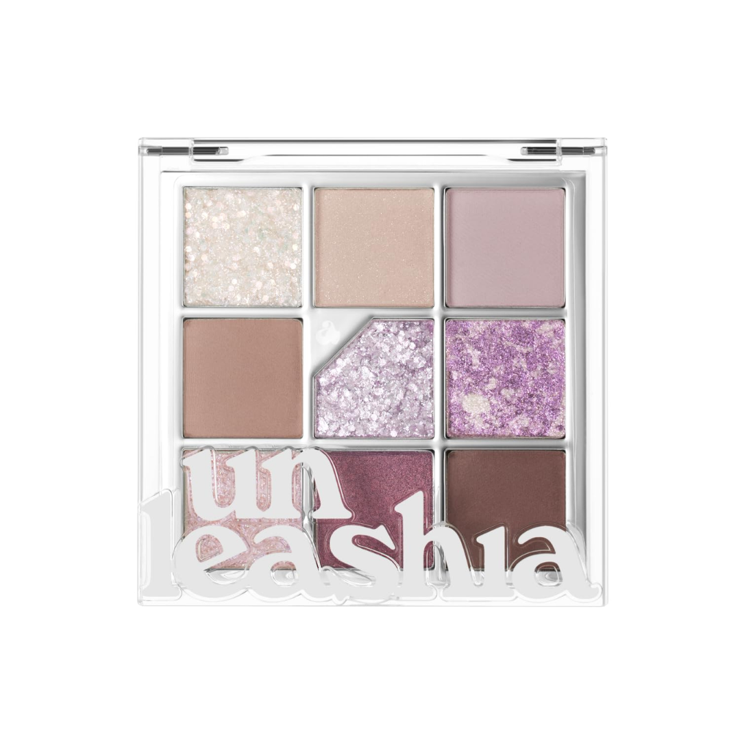 {網店售罄 ; 葵廣格仔有現貨} UNLEASHIA | Glitterpedia Eye Palette - Shinepretty_hk