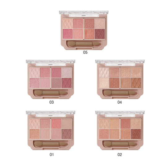 Canmake | Petit Palette Eyes 耀目優雅八色眼影盤 - Shinepretty_hk