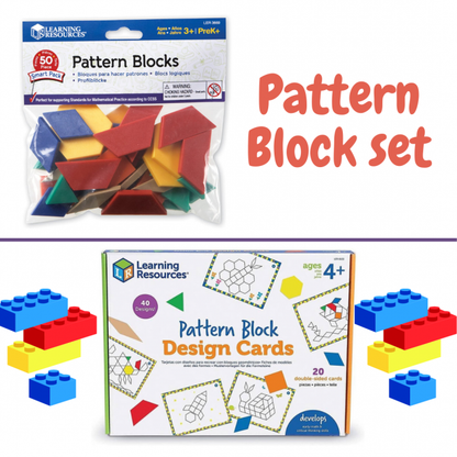 Learning Resources | Pattern Block Set 圖案學習套裝