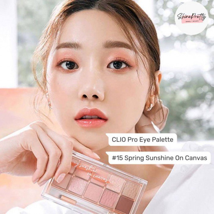 CLIO | Pro Eye Palette 10色眼影組合 #15 Spring Sunshine On Canvas