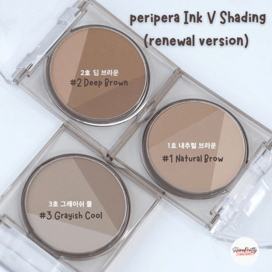 {Green Price♻️} peripera | Ink V Shading [升級版]三色修容盤 [已過期] - Shinepretty_hk