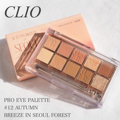 CLIO | Pro Eye Palette 10色眼影組合 #12 Autumn Breeze In Seoul Forest