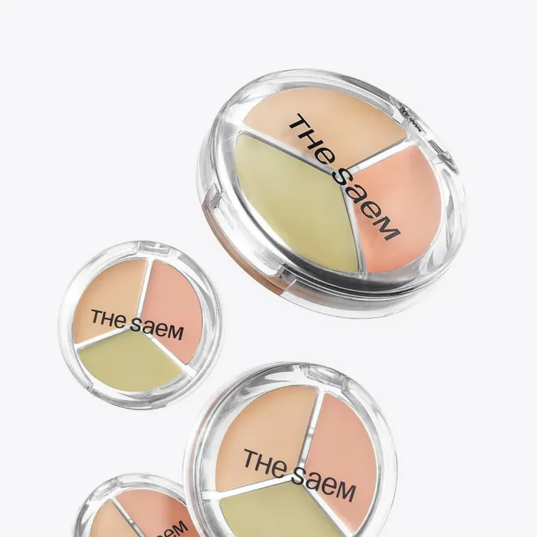 (代購-預訂) The Saem | Cover Perfection Triple Pot Concealer Glow