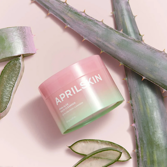 (Pre-order) APRILSKIN | Pink Aloe Pack Cleanser | 粉紅蘆薈潔面乳 120g