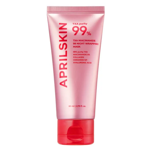 (Pre-order) APRILSKIN | TXA Niacinamide 99 Night Wrapping Mask | TXA傳明酸晚安撕拉面膜 80ml