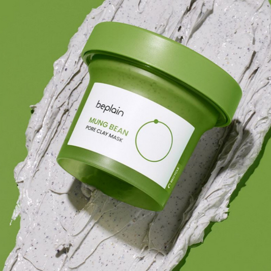 (Pre-order) beplain | Mung Bean Pore Clay Mask | 綠豆毛孔泥面膜 120ml