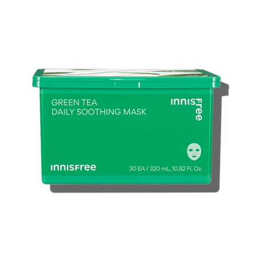 (Pre-order) innisfree | Green Tea Daily Soothing Mask