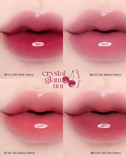 (Pre-order) CLIO | Crystal Glam Tint Cherry 水晶亮澤唇釉