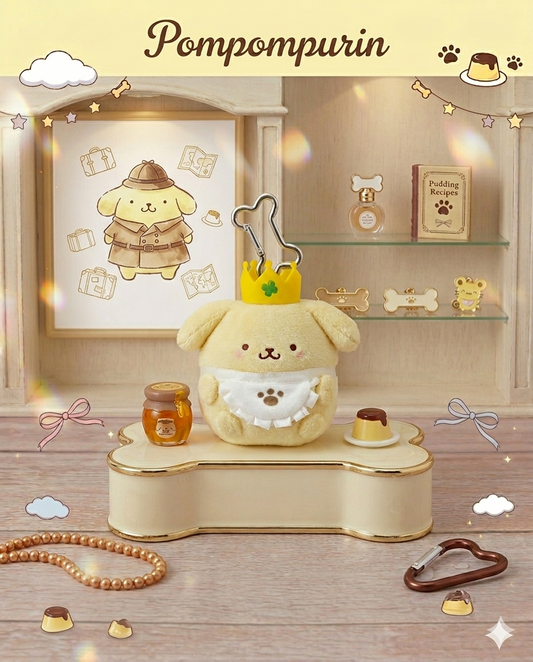 (新品代購-預訂) 布旬狗 Pompompurin - 甜品派對系列 慢回彈毛絨公仔 - Shinepretty_hk