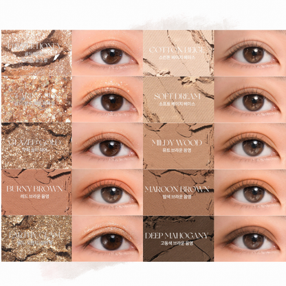 Romand | Better Than Palette #2 Mahogany Garden - Shinepretty_hk