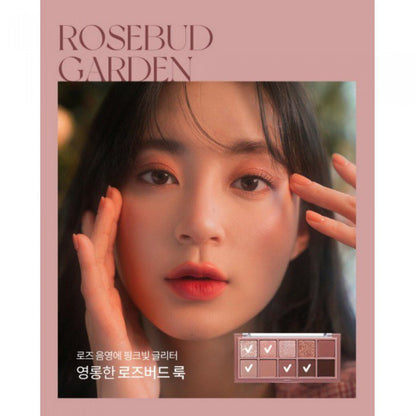 Romand | Better Than Palette 秘密花園十色眼影盤 #3 Rosebud Garden - Shinepretty_hk