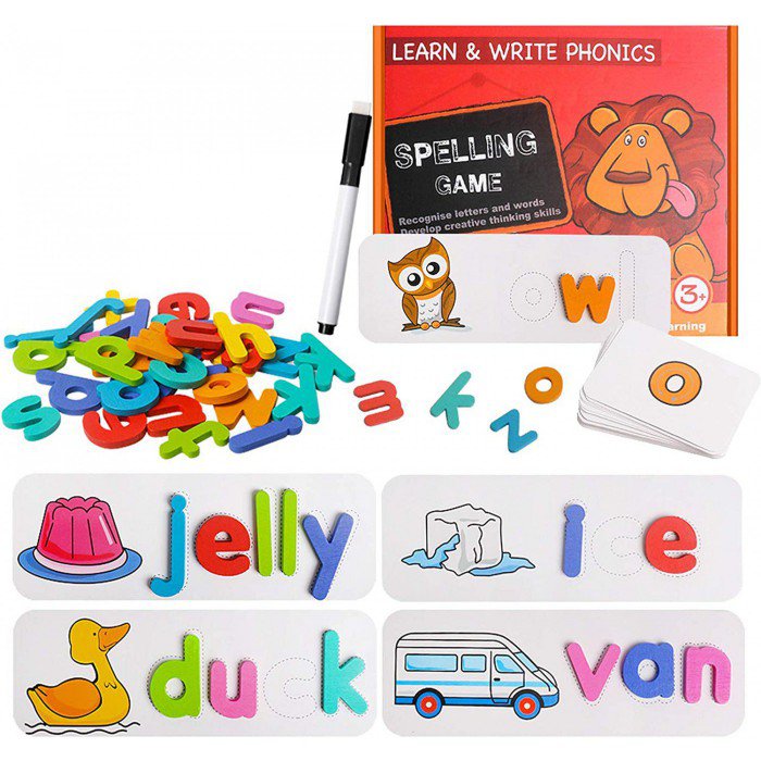 USATDD | Matching Letter Spelling Game