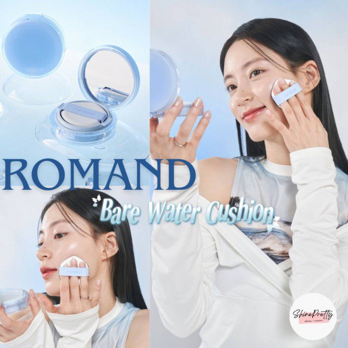 Romand | Bare Water Cushion 裸光水感純素氣墊粉底