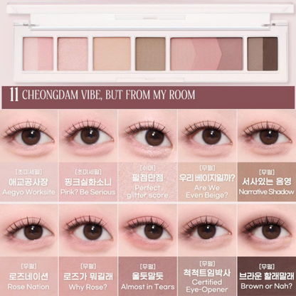 peripera | All Take Mood Palette #11 Cheongdam Vibe, But From My Room