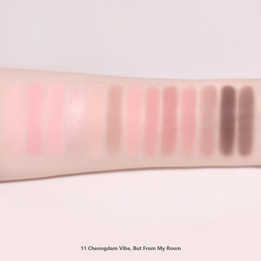 peripera | All Take Mood Palette #11 Cheongdam Vibe, But From My Room - Shinepretty_hk