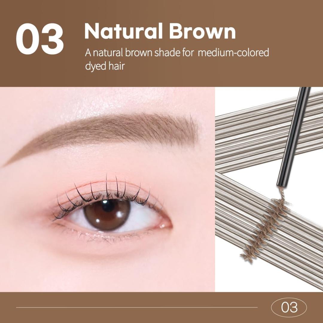 peripera | Speedy Skinny Brow Mascara 自然流暢纖細防水染眉膏  Shinepretty_hk