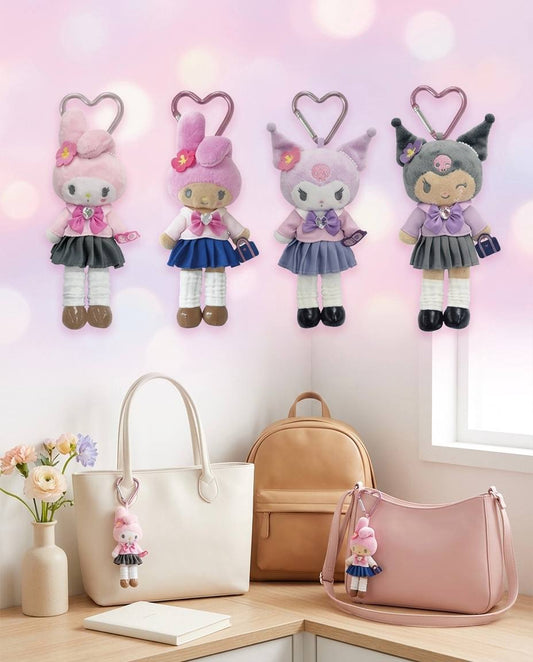 (新品代購-預訂 6月18日截單) [包順豐智能櫃] Sanrio | 造型吊飾公仔 - Shinepretty_hk